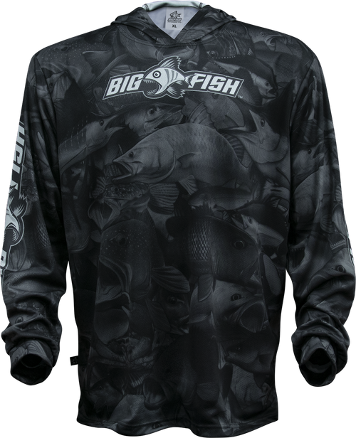 Aus Camo Dark Grey Hoodie - Front