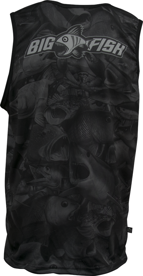 AusCamo Dark Grey Singlet - Back