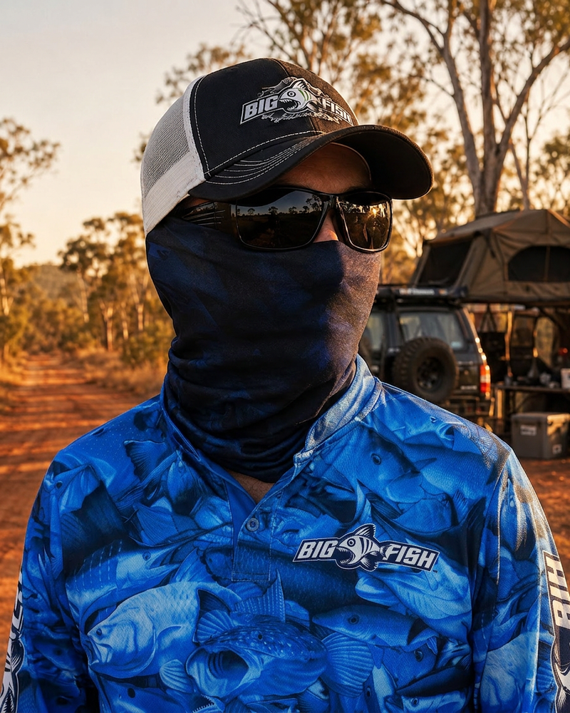 Fish Headz - Aus Camo Navy