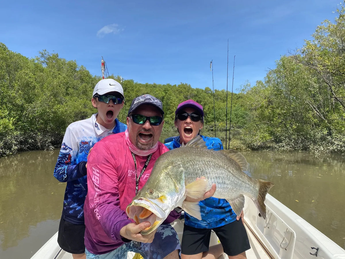 Family fishing day