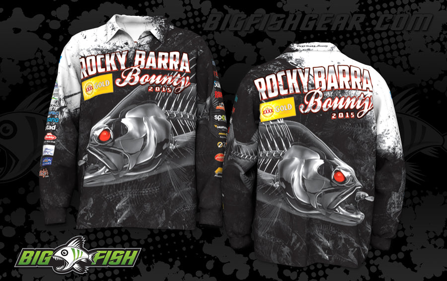 Custom tournament design: Barra Bounty 2015 (ref 01840)