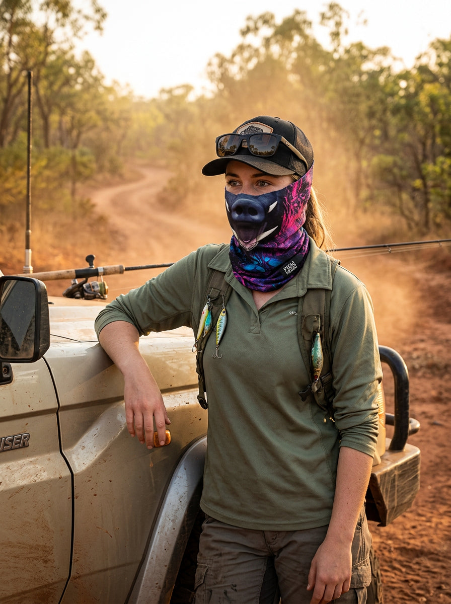 Boar Babes Fish Headz - Outback ute lifestyle