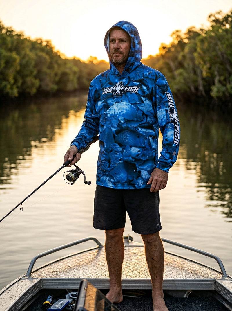 Aus Camo - Blue Hoodie