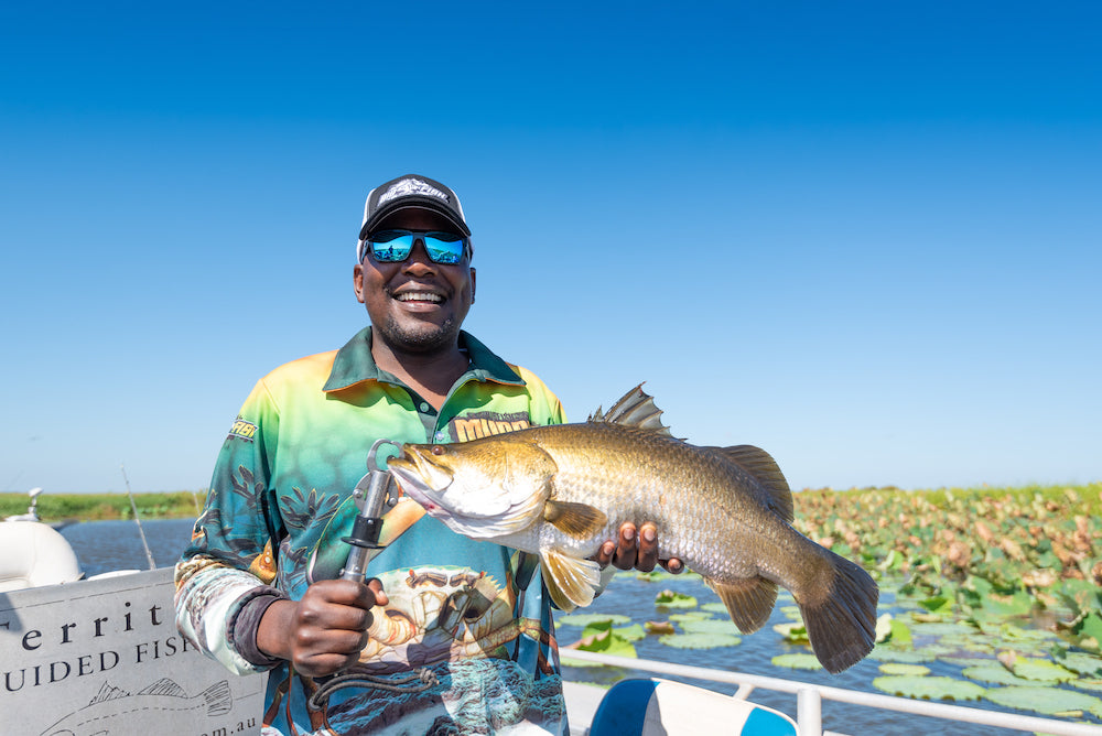 Muddie shirt with a barra catch