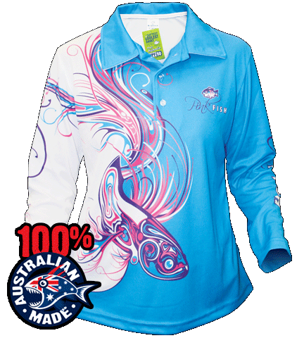 Cobia Big Fish Tournament Team Shirt unisex - SurfMonkey - Performance Shirts - Fishing Shirt Extra Large / Blue